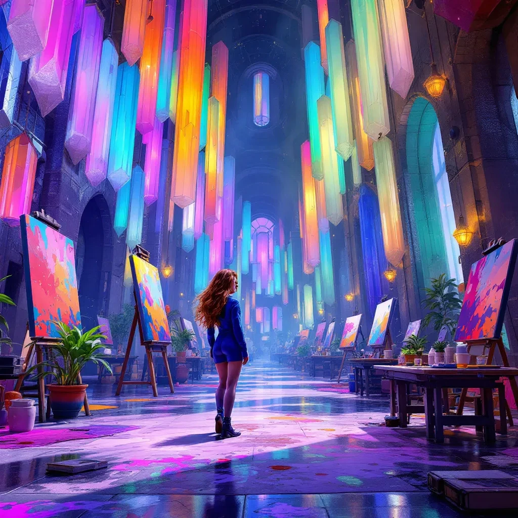 Crash Landing in the Crystal Caves